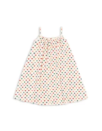 Bawełniana sukienka na ramiączkach – Coeur Coloré