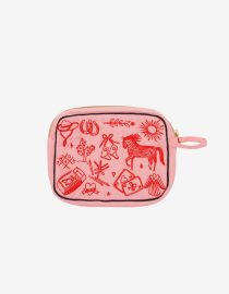 Haftowana kosmetyczka Polly Flamingo habiba hello berry