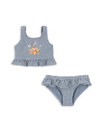 Kostium kąpielowy dwuczęściowy z haftem Soline