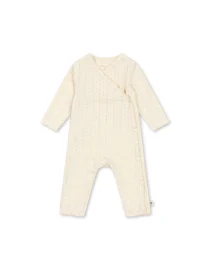 Rampers niemowlęcy z bawełny organicznej – Fete de Fleur