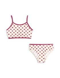 BOWIE BIKINI coeur sangria