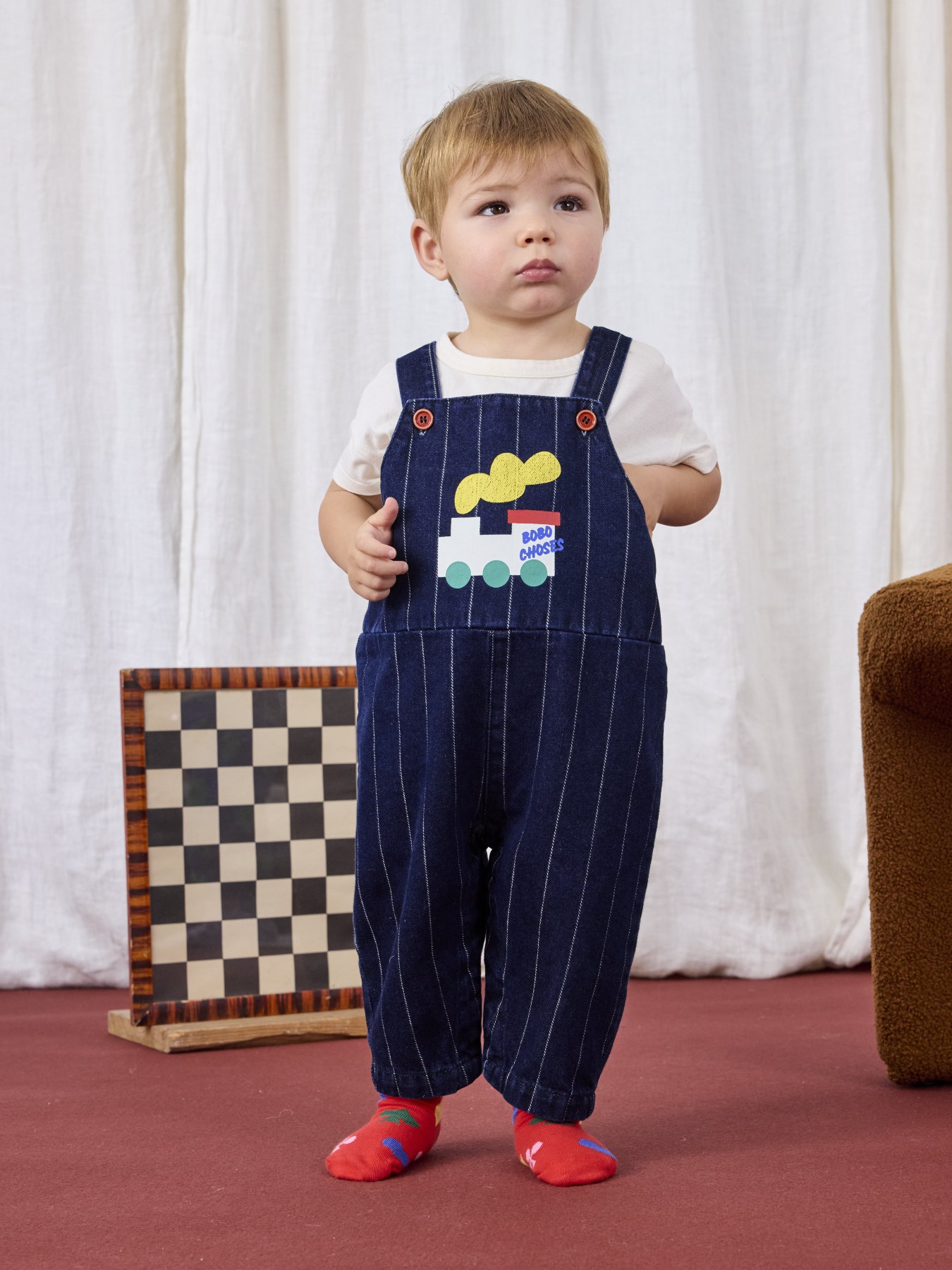 B225AH038_9 Ogrodniczki niemowlęce denim | Bobo Choo Choo helloberry.pl