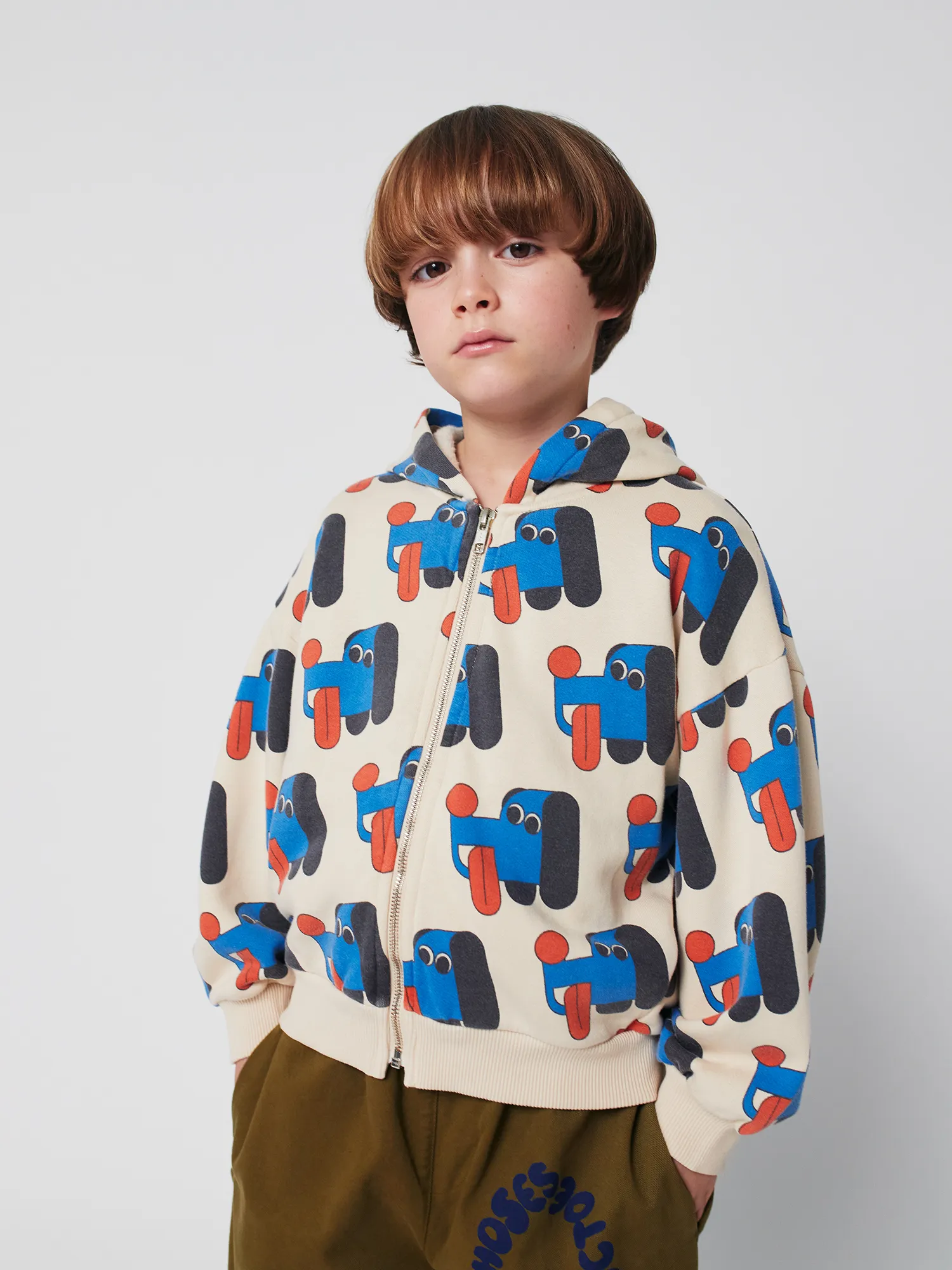 Doggy Mate all over zipped hoodie Doggy Mate all over zipped hoodie