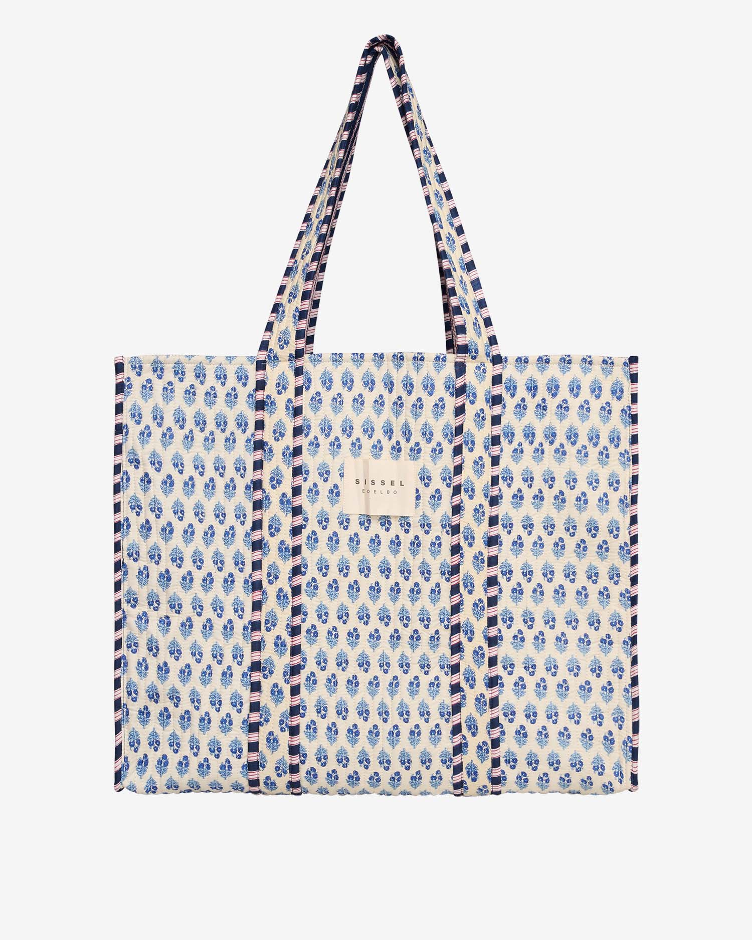 helloberry.pl SISSEL EDELBO Pricilla Bag Clematis Blue - Organic Cotton 5 Clematis Blue duża torba sissel edelbo hello berry