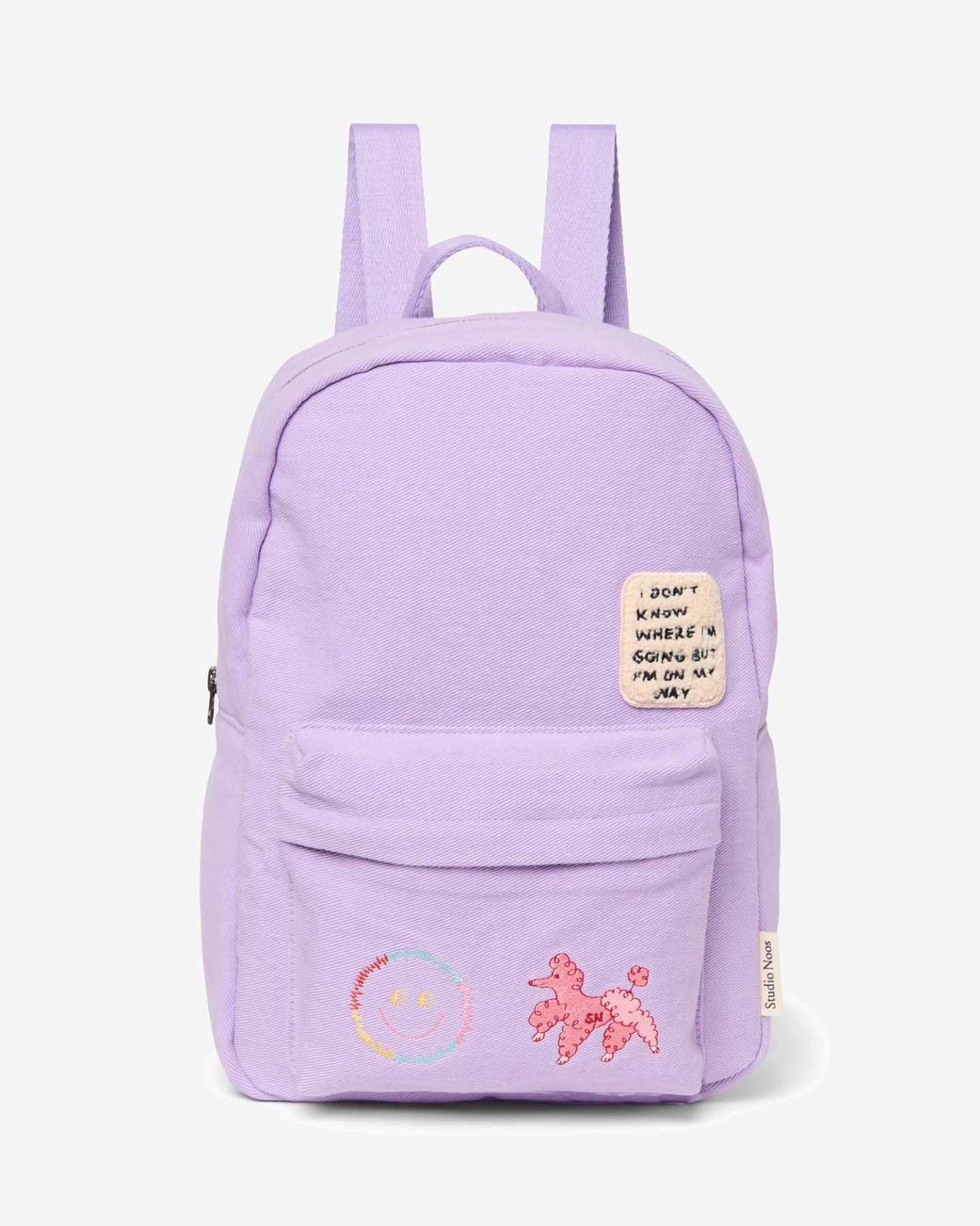 helloberry.pl STUDIO NOOS Lilac Cotton Midi Backpack PS1
