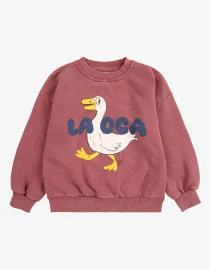 La Oca sweatshirt bobo choses hello berry