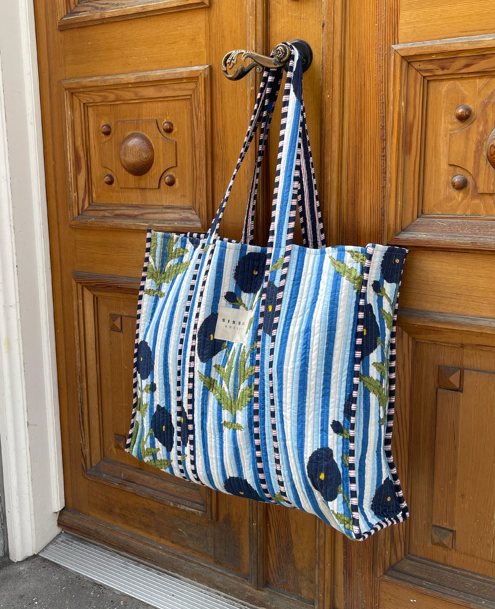 Pricilla Bag True Blue - Organic Cotton 2