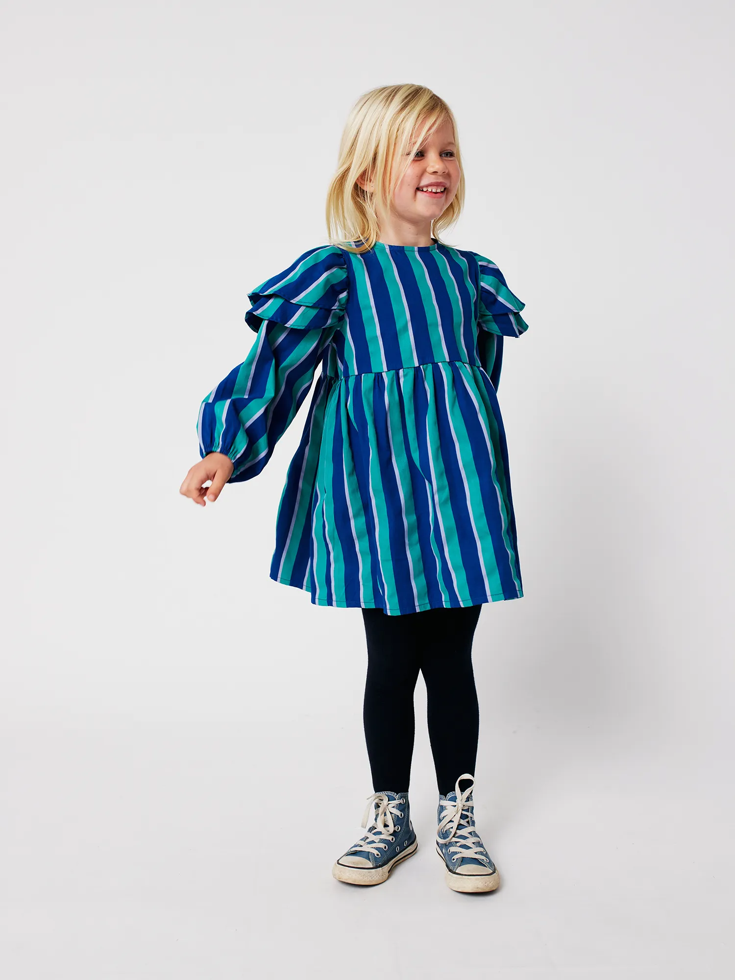 Striped woven dress Striped woven dress
