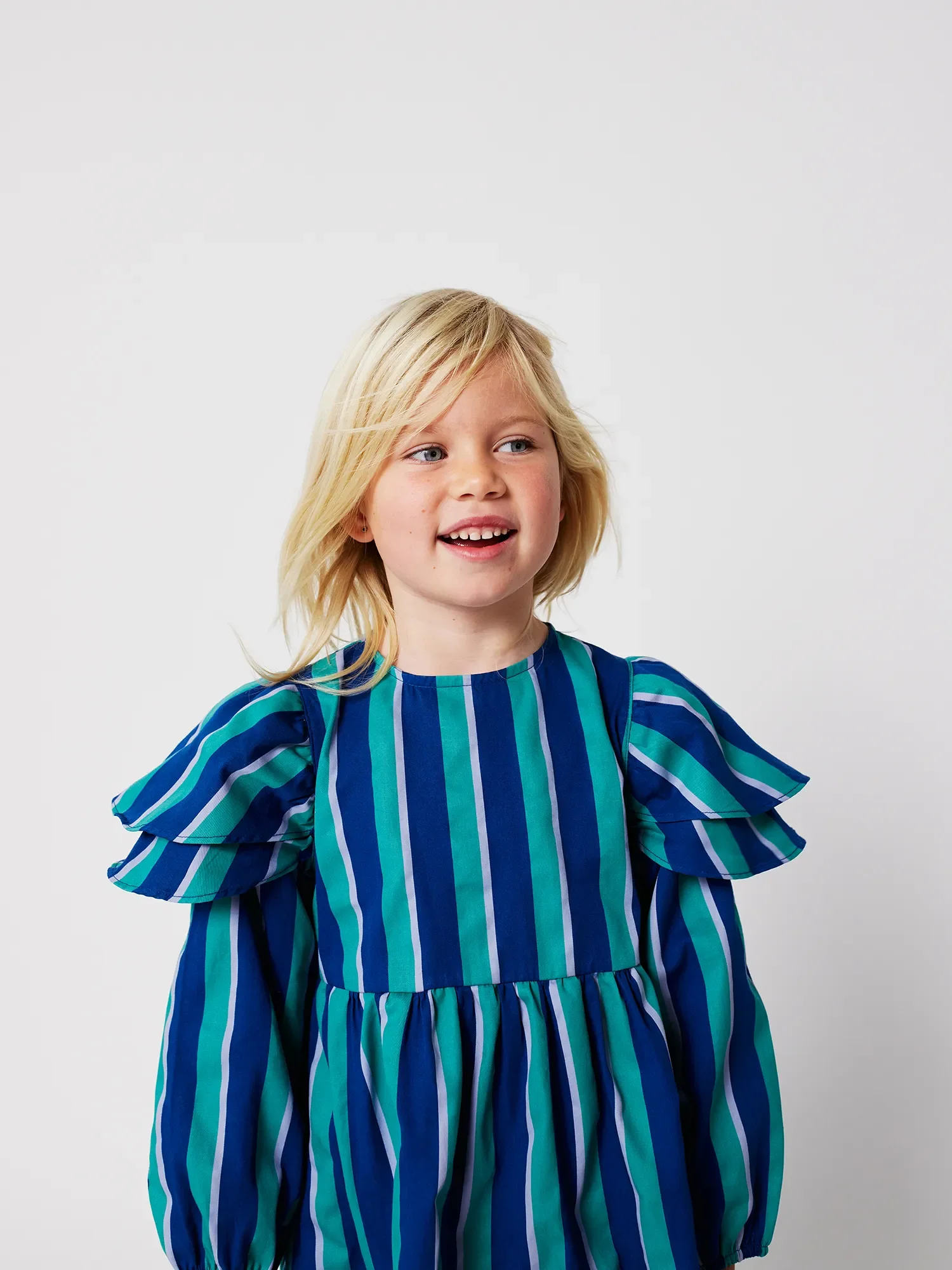 Striped woven dress8