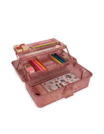 CREATIVE ART CADDY glitter rose hello bery