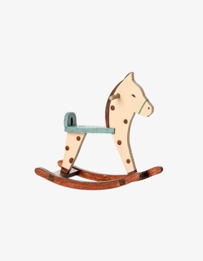 Koń na biegunach dla myszek | Spotted