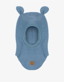 Kominiarka merino z uszami misia | Flint Stone Hello Berry Czapka merino z uszami misia, wełna merynosów Engel