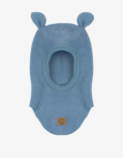 Kominiarka merino z uszami misia | Flint Stone Hello Berry Czapka merino z uszami misia, wełna merynosów Engel