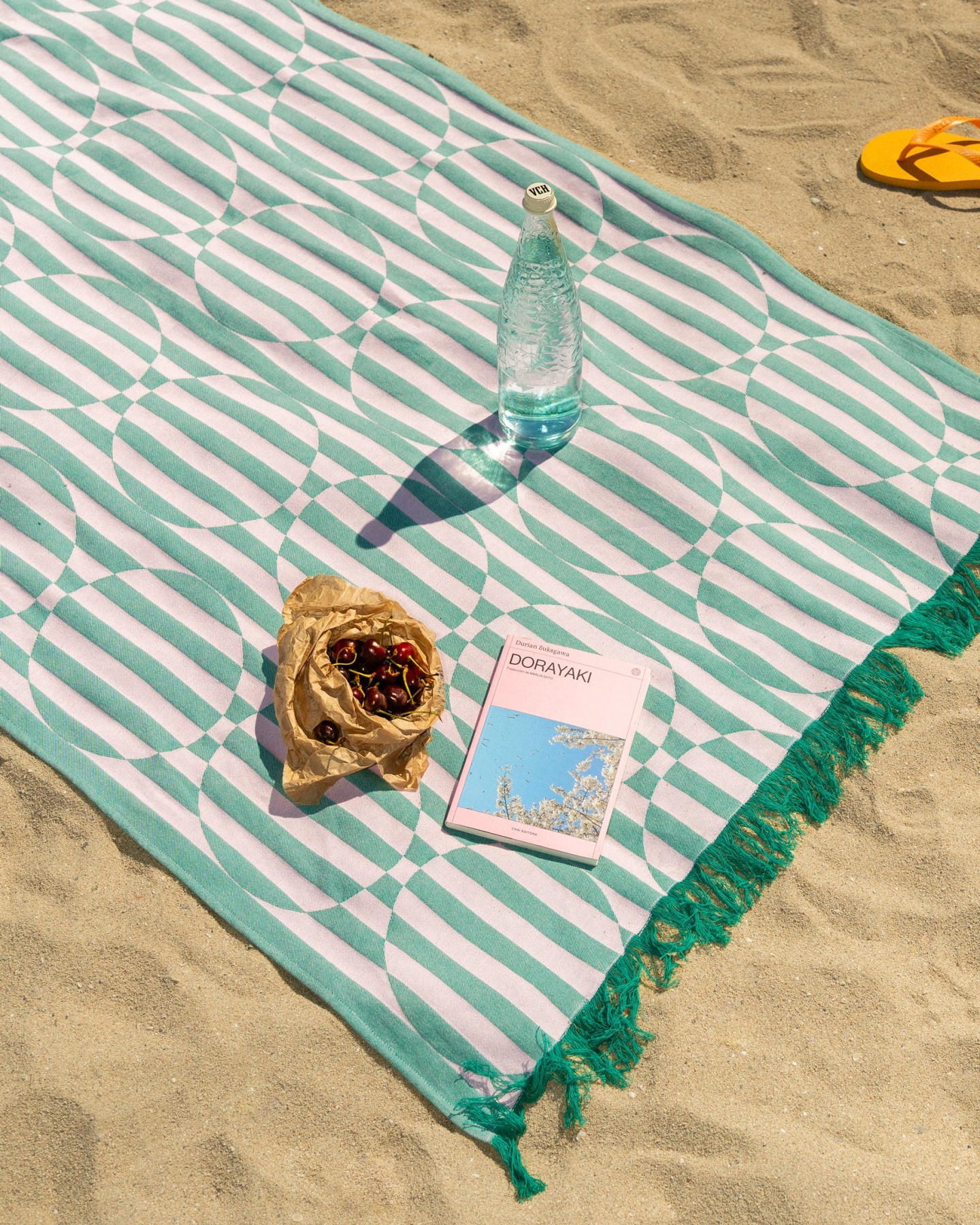 Koc plażowy Watermelon Slushie Koc plażowy Watermelon Slushie Tarta Gelatina