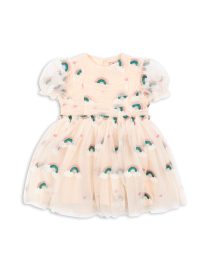 TULLIE DRESS rainbow glitter