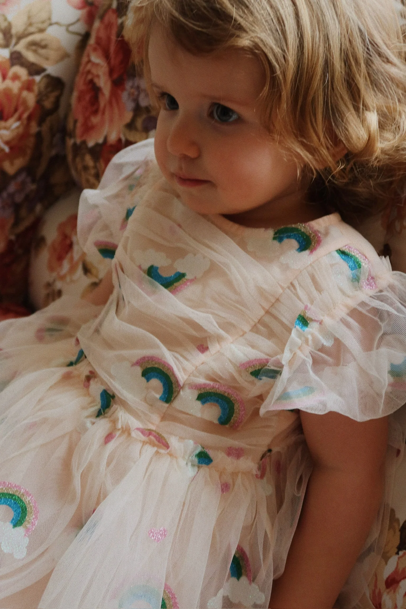 TULLIE DRESS rainbow glitter5