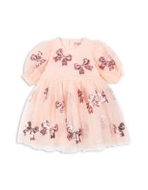 YVONNE SLEEVE DRESS bella bow