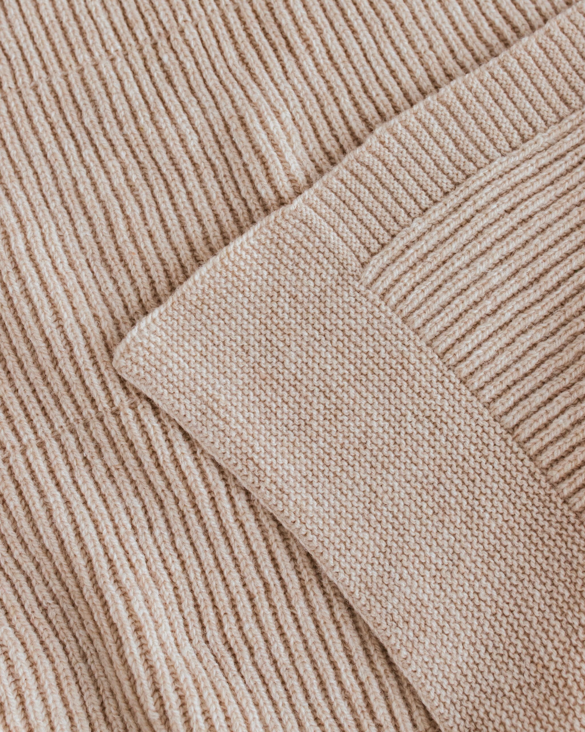 GASTON BEIGE 2 duży koc z wełny merino Gaston Lavender, koc Hello Berry, koc merino duży, koc dziecięcy merino, koc rodzinny merino.