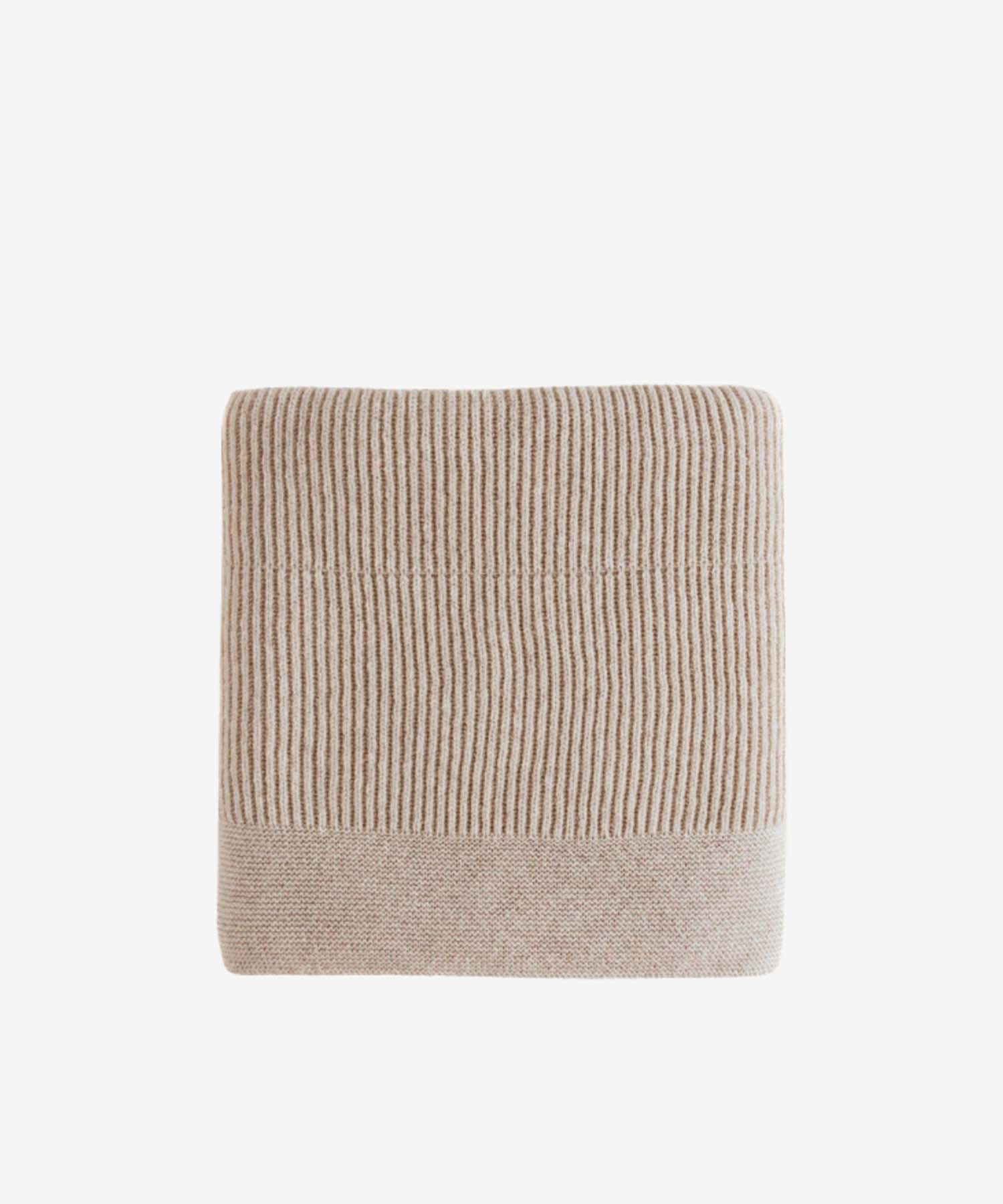 helloberry.pl hvid koc gaston Beige Duży koc z wełny merino Gaston | Beige hvid helloberry.pl
