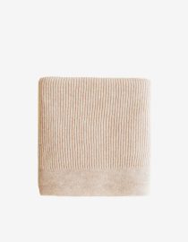 blanket Gaston soft beige / (100 X 140 CM)