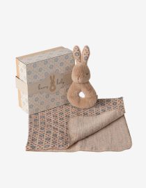 Zestaw prezentowy Rabbit rattle Cream Peach