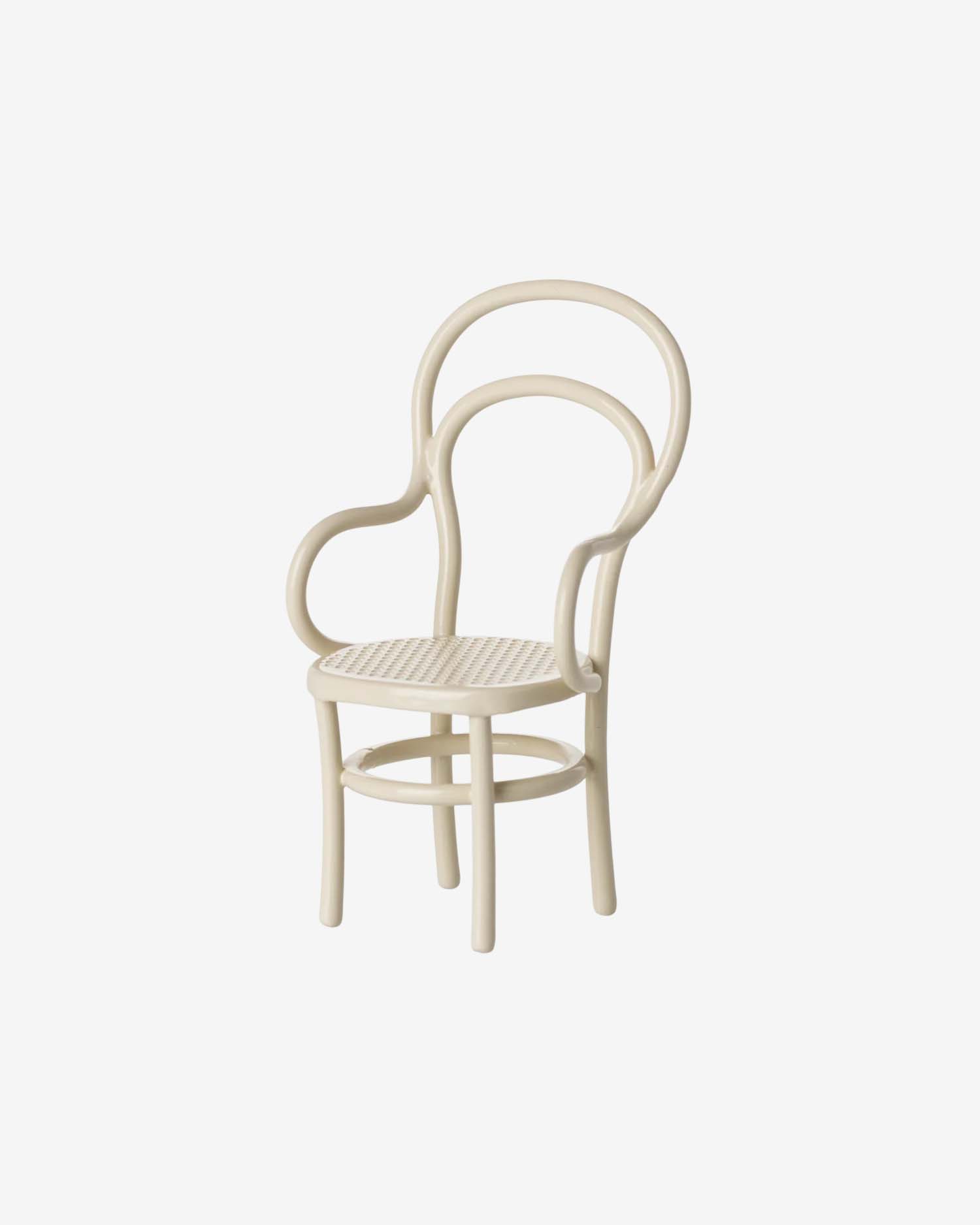 helloberry.pl maileg Vintage chair, Mouse - Off white Krzesło vintage, Myszka - Off white