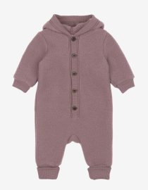 MIKK-LINE Kombinezon z wełny merino z kapturem