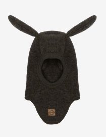 Kominiarka merino z uszami królika | Dark Brown engel huttelihut mikk line