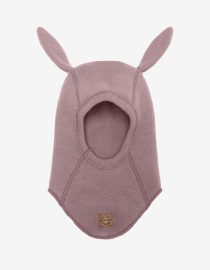 Kominiarka merino z uszami królika | Twilight Mauve mikk-line