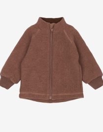 Kurtka z wełny merino Burlwood Mikk Line Engel Hello Berry