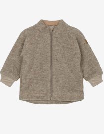 Kurtka z wełny merino Melange Denver Mikk Line Hello Berry merynosowa wełna merino