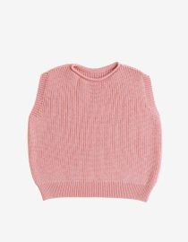 Kamizelka dziecięca z wełny merino | Bubblegum