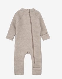 Kombinezon z miękkiej z wełny merino | Offwhite