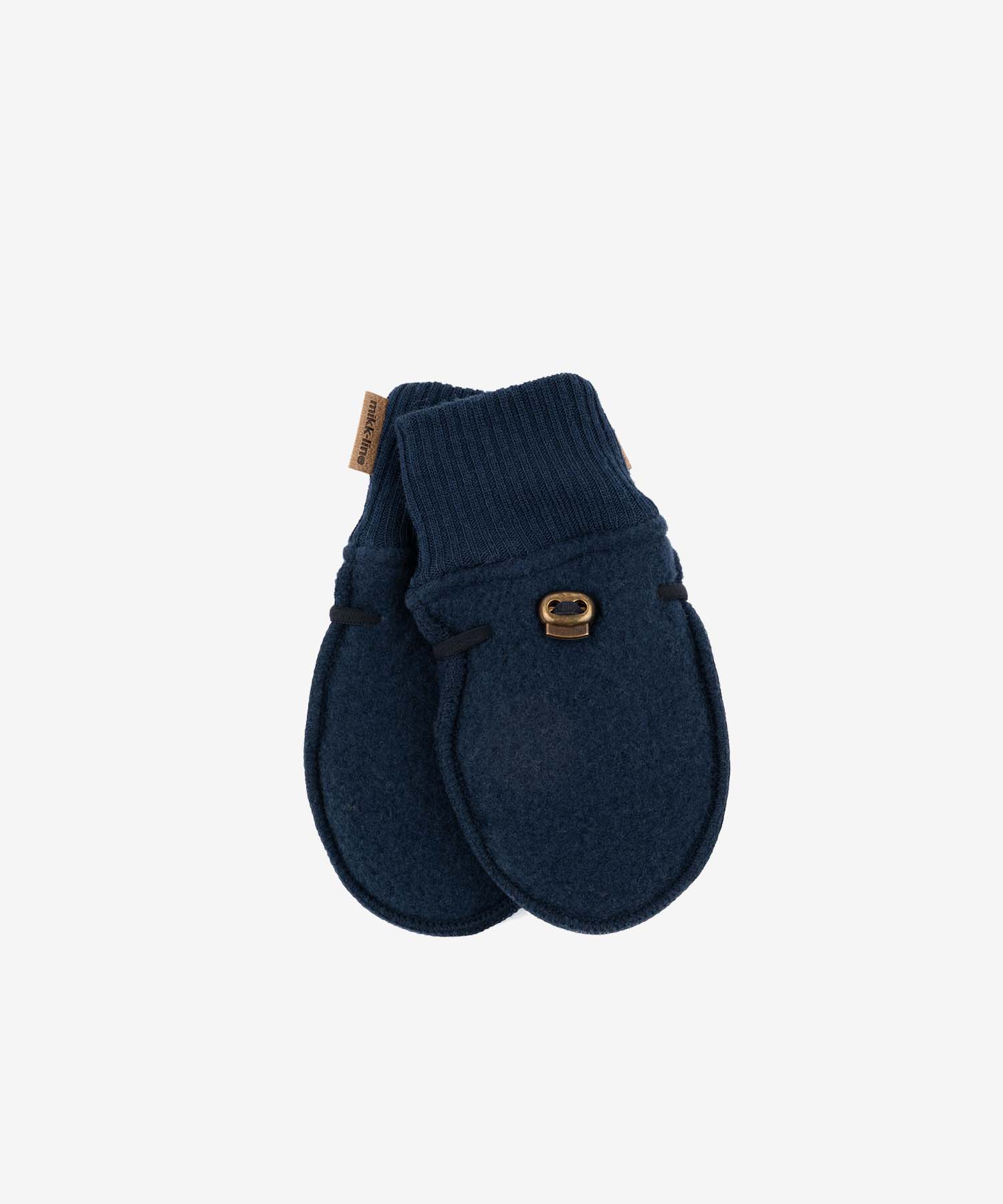 helloberry.pl MIKK-LINE 9315NOOS_1 - Blue Nights - Extra 1 Rękawiczki z miękkiej wełny merino | Blue Nights