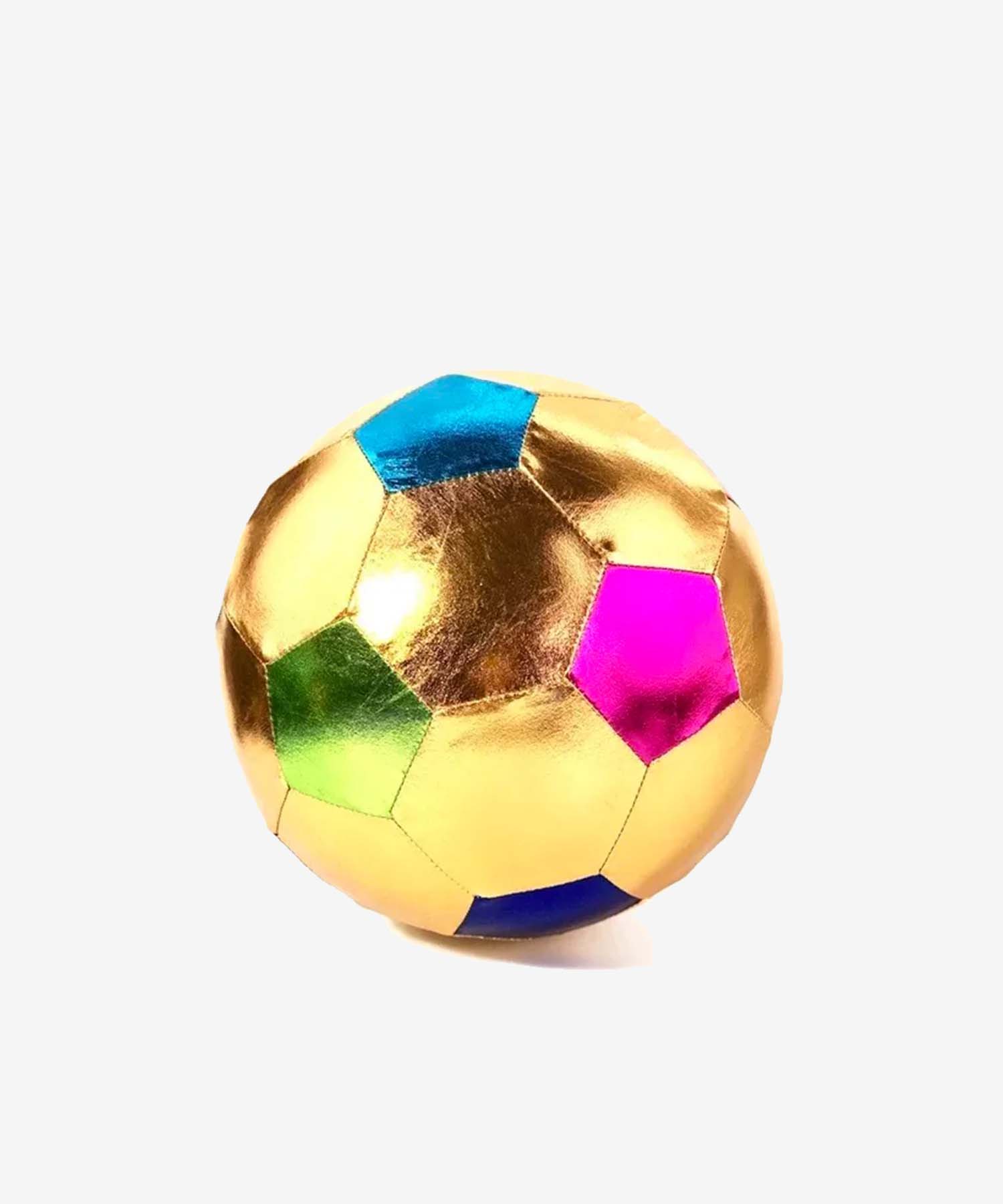 helloberry.pl ratatam Ball Tissu Foot 22 cm – Gold multico Miękka piłka Gold Multi