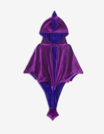 Kostium smoka z aksamitu – Violet & Blue – Ratatam Kids