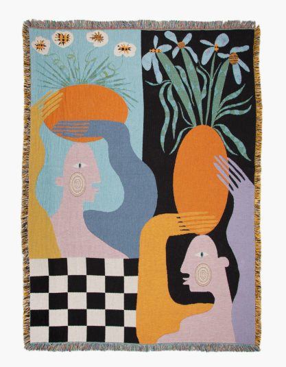 Koc tkany Moretti | Slowdown Studio x Imogen Sinclair HELLO BERRY