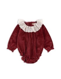 Body welurowe Venola – Red Dahlia