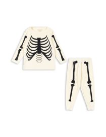Strój dwuczęściowy Szkielet – Antique White Konges slojd