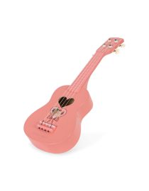 KONGES SLOJD Drewniane ukulele dla dzieci – Multi Star 139,00 zł 195,00 zł Najniższa cena z 30 dni przed obniżką: 139,00 zł Na stanie Ilość 1 Drewniane ukulele z czterema strunami, zaprojektowane specjalnie dla małych muzyków. Ozdobione gwiazdkowym wzorem na granatowym tle – zachęca do tworzenia pierwszych melodii i rozwija dziecięcą wyobraźnię. Idealne na prezent lub muzyczne zabawy w domu. Wykonane ze sklejki i drewna sosnowego z certyfikatem FSC™ Wymiary: 54 x 18 cm. Wiek: 3+