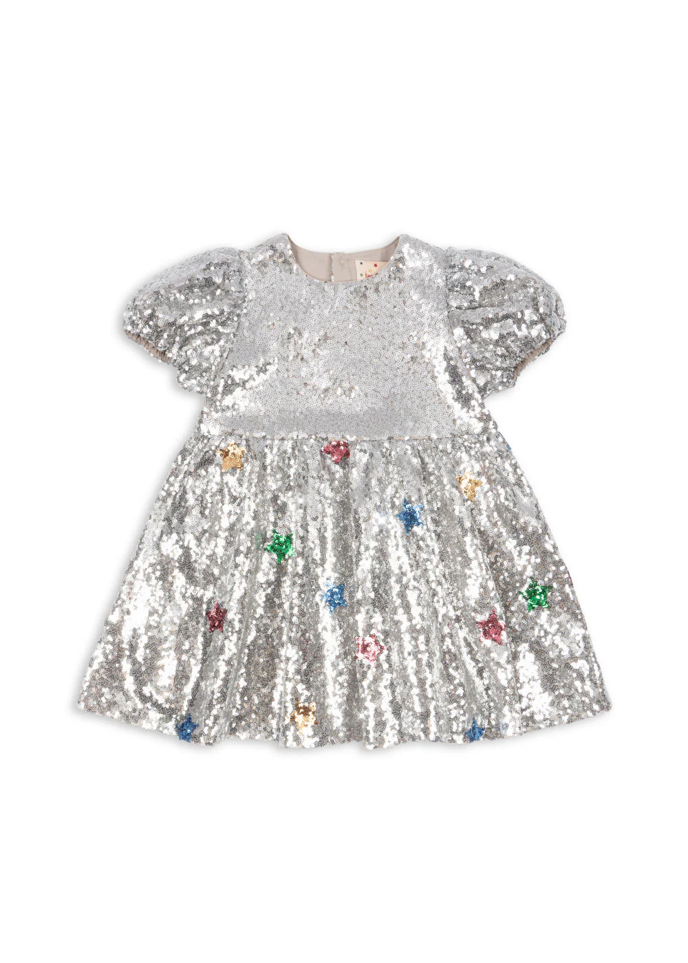STARLA STARDUST DRESS star sequin silver STARLA STARDUST DRESS star sequin silver