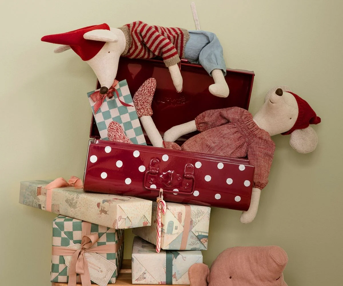 Duża przytulanka Myszka Christmas | Maxi Girl – Maileg4