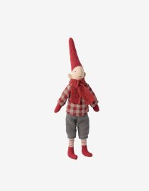 Pixy, Size 1 - Boy - Red checkered shirt