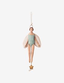 Angel jumping jack with halo, Small - Mint