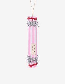 Miękka zawieszka świąteczna Crackers | Pink sissel edelbo