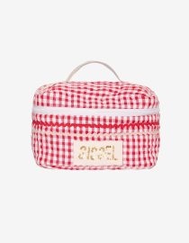 SISSEL EDELBO Kosmetyczka Sissel Bucket Bag | Blue Checks