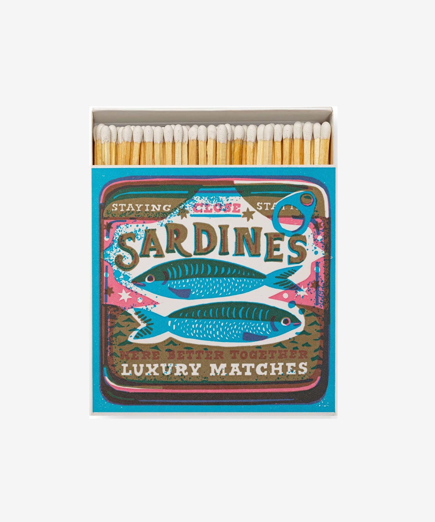 helloberry.pl archivist gallery Better Together Sardines _ Square - Safety Matches (1)
