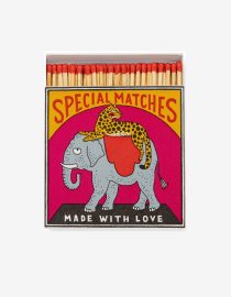 Zapałki ozdobne | Elephant and Cheetah Matches