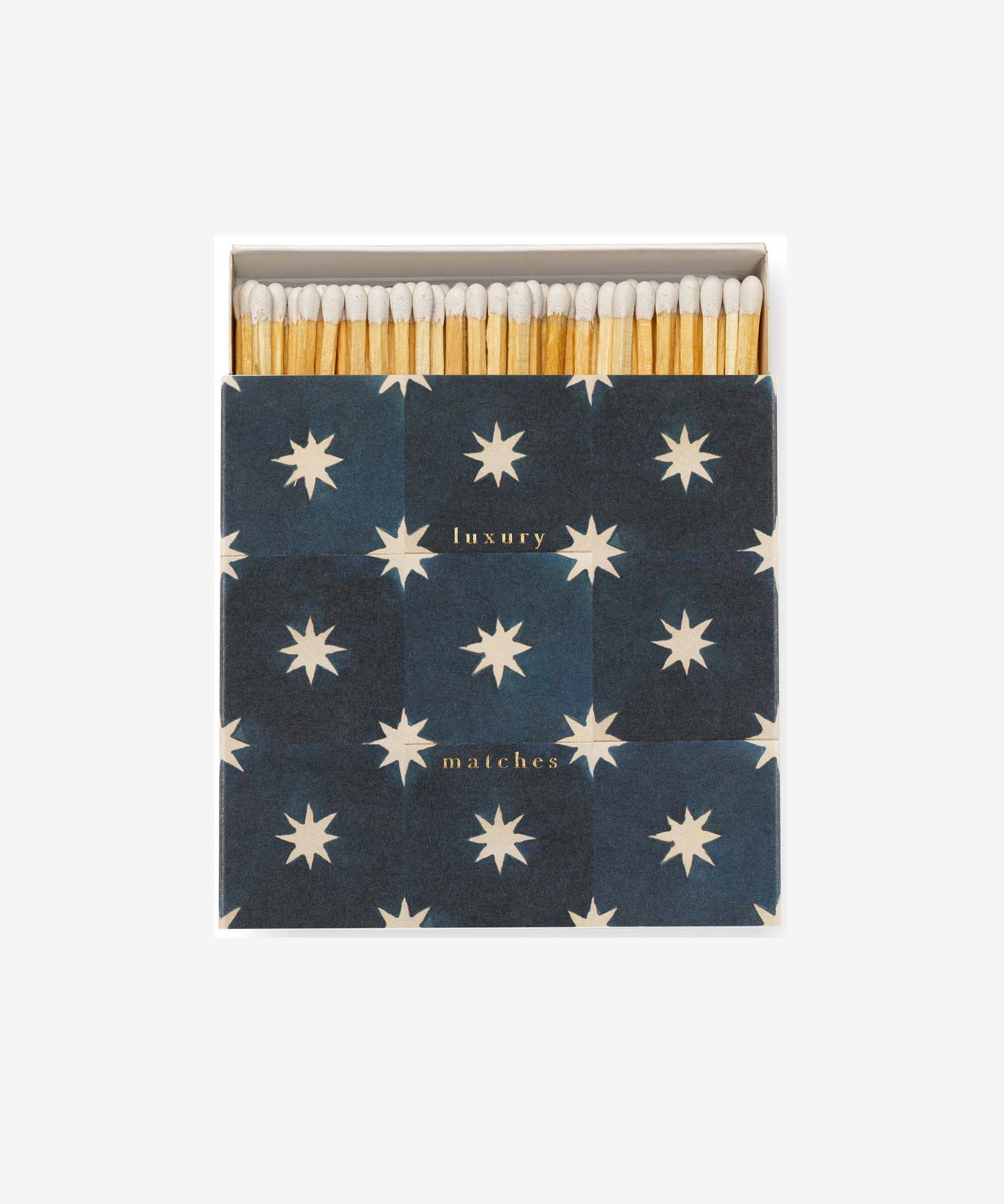 helloberry.pl archivist gallery Navy Star Tile By Wanderlust _ Square - Safety Matches Zapałki ozdobne | Navy Star