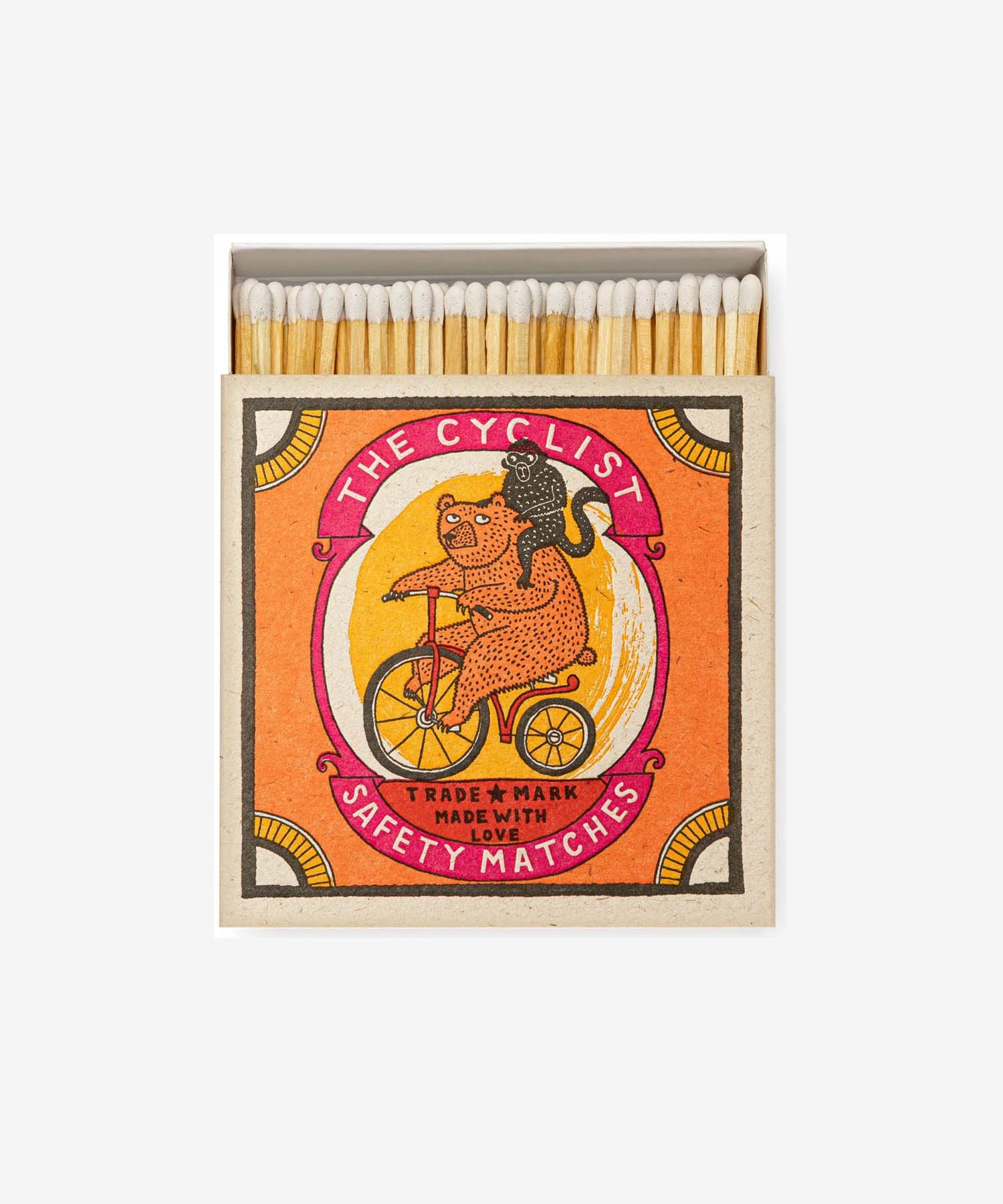 helloberry.pl archivist gallery The Cyclist _ Square - Safety Matches Zapałki ozdobne | The Cyclist